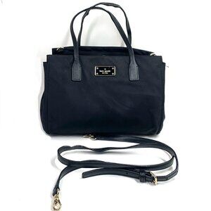 Kate Spade New York Small Loden Blake Avenue Crossbody Handbag Black WKRU3529